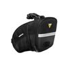 Topeak Aero Wedge Pack with Fixer F25, Large, Black