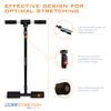 CoreStretch Adjustable Upper and Lower Back Stretcher, Physical Therapy Tool For Back Pain Relief and Shoulder Stretching