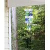 Circles & Squares Multicolored Capiz Wind Chime(65cm length)