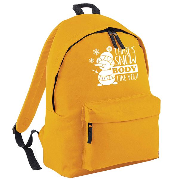 Flox Creative Mustard Backpack Snow Body Like You