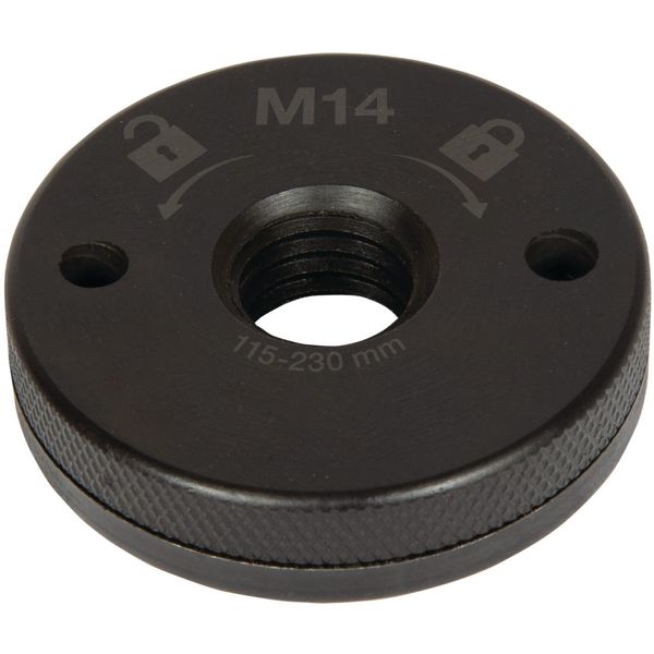 Original Einhell Quick Release Nut M14 (Angle Grinder Accessories, for Einhell Angle Grinder with an M14 Socket, for Sanding Discs with Diameter 115-125 mm)