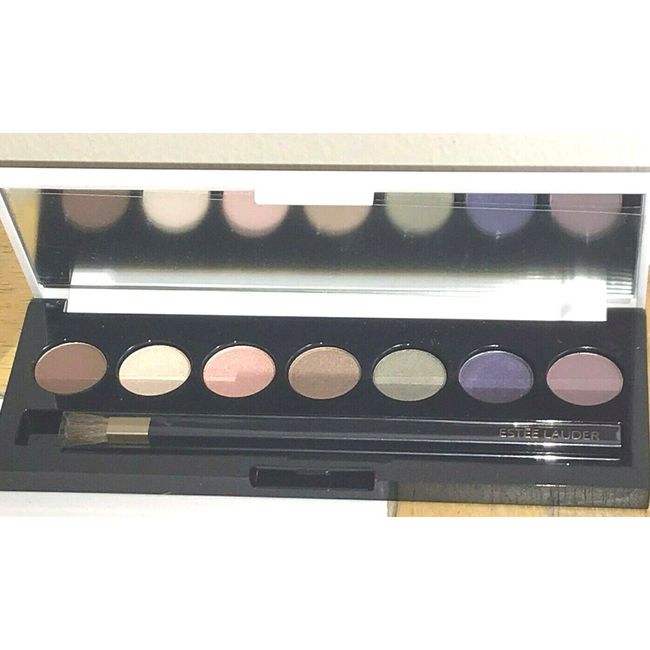 Estee Lauder Lisa Perry Pure Color EyeShadow 7 color with Blush (38 chocolate)