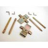 for Porsche 911 912 930 Brake Pad Hardware Kit (OEM)
