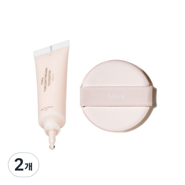 Cool Through Through Foundation 30ml + Soft Puff