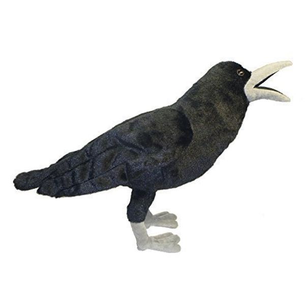 Adore 18" Standing Shadow The Raven Crow Bird Plush Stuffed Animal Toy