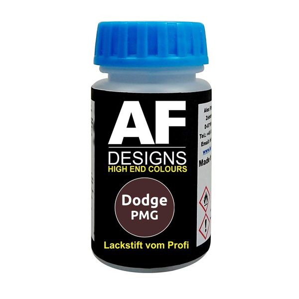 Alex Flittner Designs Lackstift für Dodge PMG Wild Berry Perl Metallic schnelltrocknend Tupflack Autolack