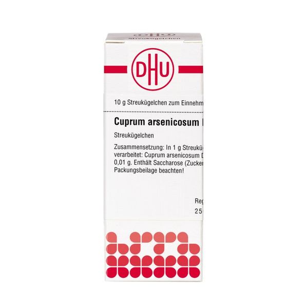 Cuprum arsenicosum D10 DHU Globuli, 10 g Globuli