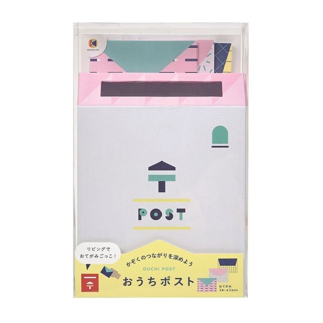 Gakken Staifl G18002 Kazokutte Home Post, Pink