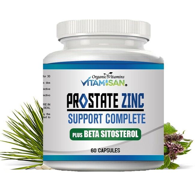 Prostate Support Formula CAPSULES Supplement Beta Sitosterol Saw Palmetto