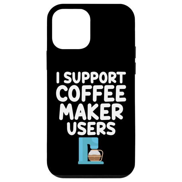 iPhone 12 mini I Support Coffee Maker Users Drip Espresso French Press Brew Case