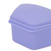 Retainer Case,ANGGREK Trapezoid Retainer Case Travel Portable Denture Mouth Guard Storage Box for Home Office(Purple)