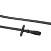 John Whitaker Lynton Rubber Dimple Grip Reins Cob Black