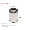 P549644 Replacement Engine Air Filter for Kenworth T2000 Peterbilt 387 Semitruck