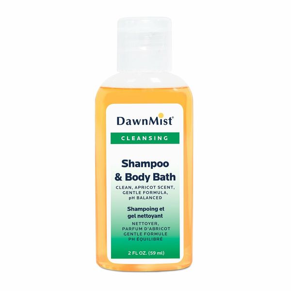 DawnMist Shampoo&Body Wash Apricot Scent 2 oz. MS02 144 per Case