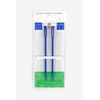 2 x Large Eye Plastic Needles