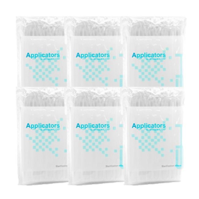 ◇ Eyelash applicators Total 240 pieces 6 bags of 40 pieces Date and time cannot be specified [Ships from Yamato warehouse]