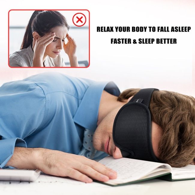 3D Sleep Mask Blocking Light Sleeping Eye Mask Travel Sleep Rest Relax Blindfold Sleeping Aid Eye Patches Travel Eye Shade Cover