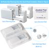 Ear Piercing Gun Kit - Judero 72Pcs Disposable Ear Piercing Kit Including 24Pcs Self Ear Piercing Gun with 24Pcs Built-in Earrings Stud and 24Pcs Clean Tools for Ear Cartilage Piercing Kit