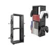 Feicuan Game Disk Storage Tower Double-Layer Multifunctional Game Disc Holder Organiser for PS5 PS4 Slim/Pro, Xbox One Slim, Switch