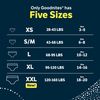 Goodnites Boys' Nighttime Bedwetting Underwear, Size S/M (43-68 lbs), 14 Ct, Packaging May Vary