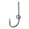BT Outdoors Eagle Claw Silver Hat Hook Fish Hook for Hat Silver Fish Hook Money/Tie Clasp