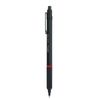 rOtring Rapid Pro Retractable Ballpoint Technical Drawing Pen, Black Barrel, Medium Point, Blue Ink(1904292)