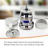 LEYURISE Square Neck Extracting Bulb for Lemon/Lime Juicer White Compatible with Sunkist No. 8 Replace#:02AR