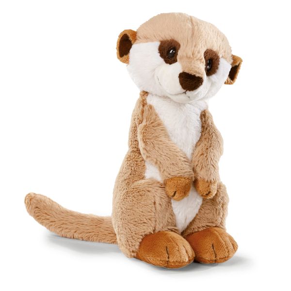 NICI 48460 Soft Toy Tiere Kuscheltier 30 cm Plüschtier für Mädchen, Jungen & Babys – Flauschiges Stofftier Erdmännchen zum Spielen Sammeln & Kuscheln – Gemütliches Schmusetier, beige