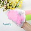 Meetory 6 Pieces Exfoliating Nylon Bath Cloth Towel, 35 inches (90cm) Beauty Skin Bath Wash Cloth Towel Massage Bath Cloth for Women and Men
