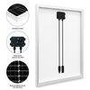 200W High Efficiency PV Module Mono Solar Panel 12V Off Grid Power Home RV Boat