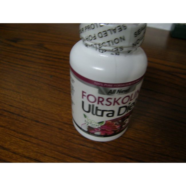 5859)Forskolin Ultra Diet 30 Capsules 100% Pure Forskolin Extract OLDER STOCK !