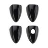 For 2016-2022 Honda Pilot GLOSS BLACK Door Handle Covers WITH Front Smartkey