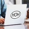 CafePress HOH Oval Sticker Oval Car Bumper Sticker
