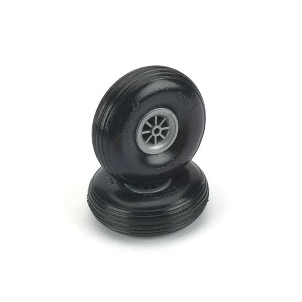Du-Bro 350T 3-1/2" Diameter Treaded Surface Wheel (2-Pack)