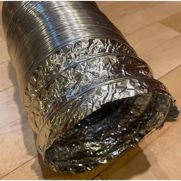 6" aluminum flexible HVAC air duct