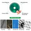 Comphic 6PCS Composite Multifunctional Grinder Blades, Indestructible Disc for Rock Slabs,Tiles