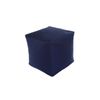 Bean Cube Bean Bag With Beans Navy Blue