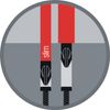 C.K T48345-2 Stubby Vde/1000V Slim Screwdriver Mod2 (Plusminus), Red