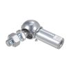 uxcell 4pcs CS8 M5 Angle Ball Joint M5x0.8 Right Thread A3 Steel Self Lubricating Ball Socket End Fitting