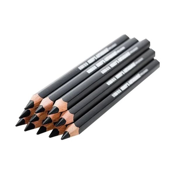 PNJB Set Of 12 Charcoal Drawing Pencils - Ideal For Sketching, Shading, And Creating Various Tones And Shades For Versatile Drawing, Suitable For Artists Of All Levels