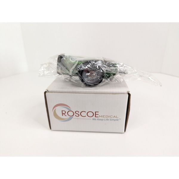 Roscoe Medical RMI-08MINI Pediatric Oxygen Tank Regulator, 0-8 LPM, CGA-870