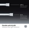 Kludi 81072 X3 Shower Hose, Chrome, 1,60 m