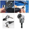 105° Right Angle Extension Drill Adapter Impact Driver Hex Bit Flexible Shaft ET