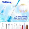 8 Pack Bottle Brush Cleaning Set Long Handle Bottle Cleaner for Washing Narrow