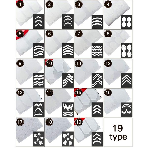 Guide Tape for Nails (Guide Tape [17)]