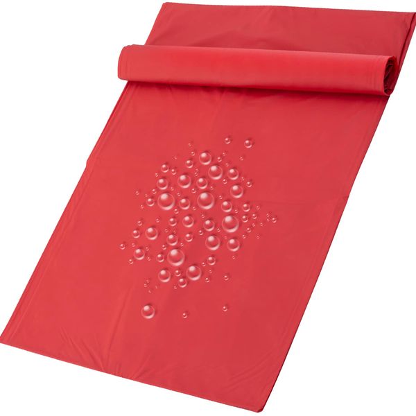 Waterproof Sheet, Lotion Mat, Bedwetting Sheet, Beauty Salon, Waterproof Mat, Oil Massage, Red 6.6 x 4.9 ft (2 x 1.3 m)