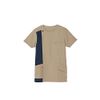 Natural Smile Zip Up Scrub, beige/navy