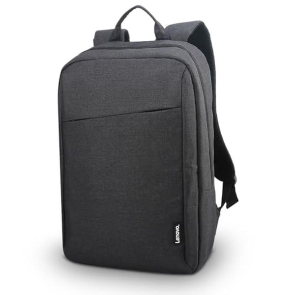 Lenovo Laptop Backpack B210, 15.6-Inch Laptop/Tablet, Durable, Water-Repellent, Lightweight, Clean Design, Sleek for Travel, Business Casual or College, GX40Q17225, Black