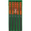 Tsubosan HI00502 File Set of 5 Flat Medium