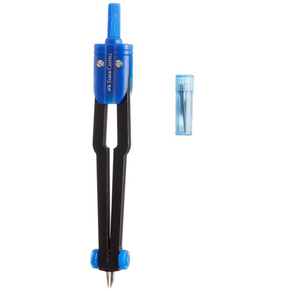 Faber-Castell Compass For School & College, Multicoloured, Small